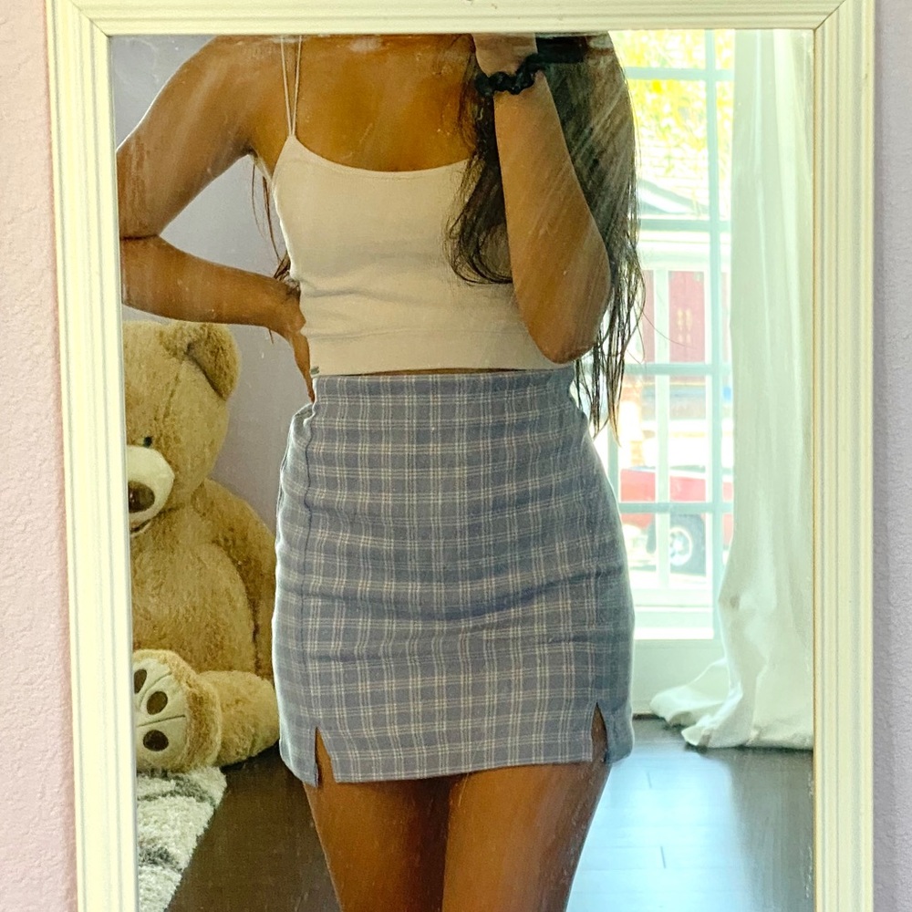 Shein Plaid Skirt